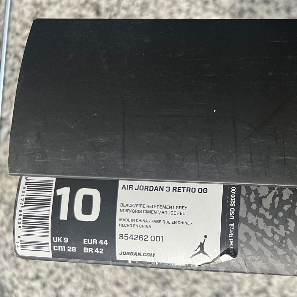AIR JORDAN 3 RETRO OG - Picture 5 of 5
